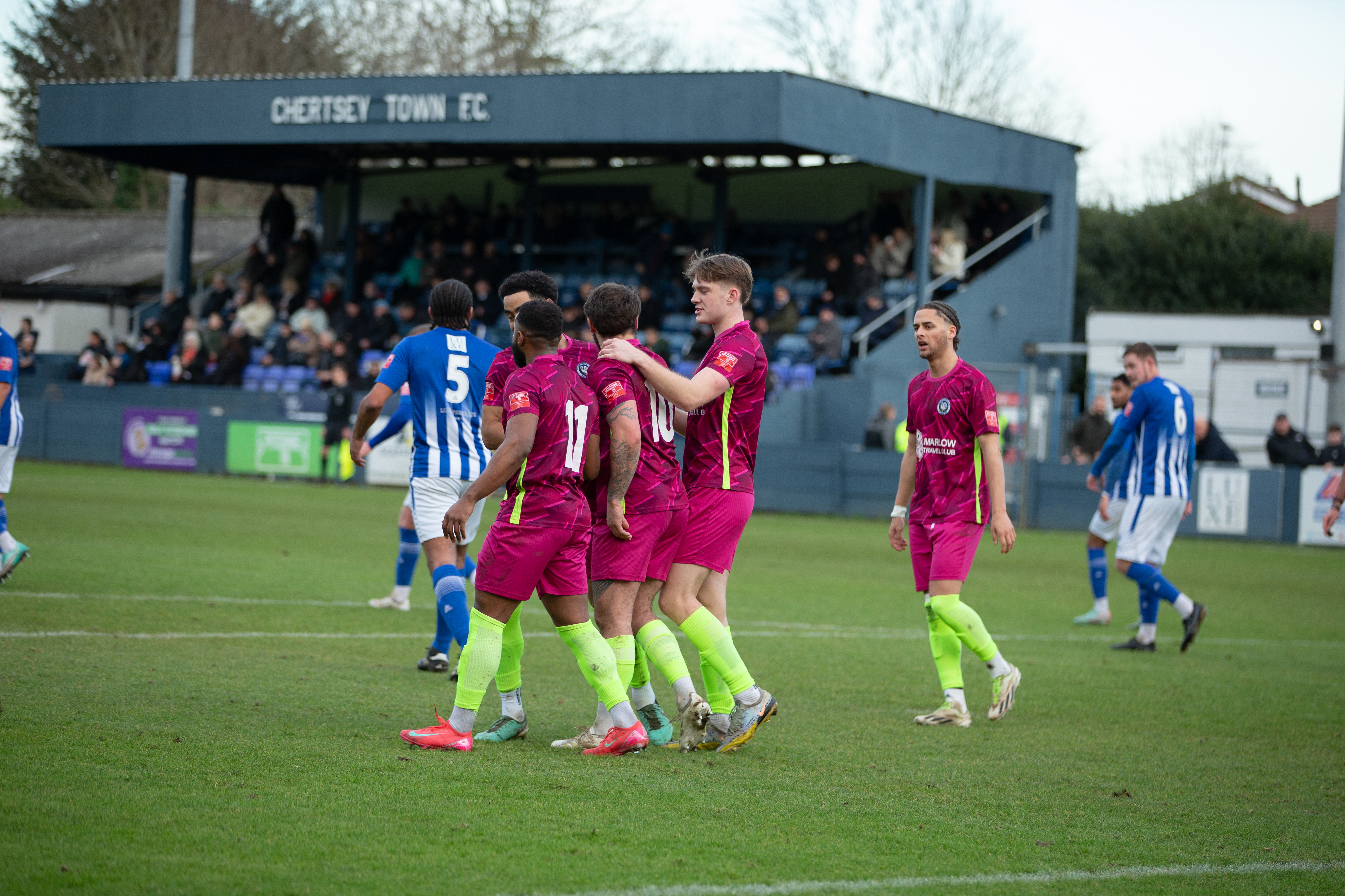Chertsey Town vs Marlow FC — photo 13