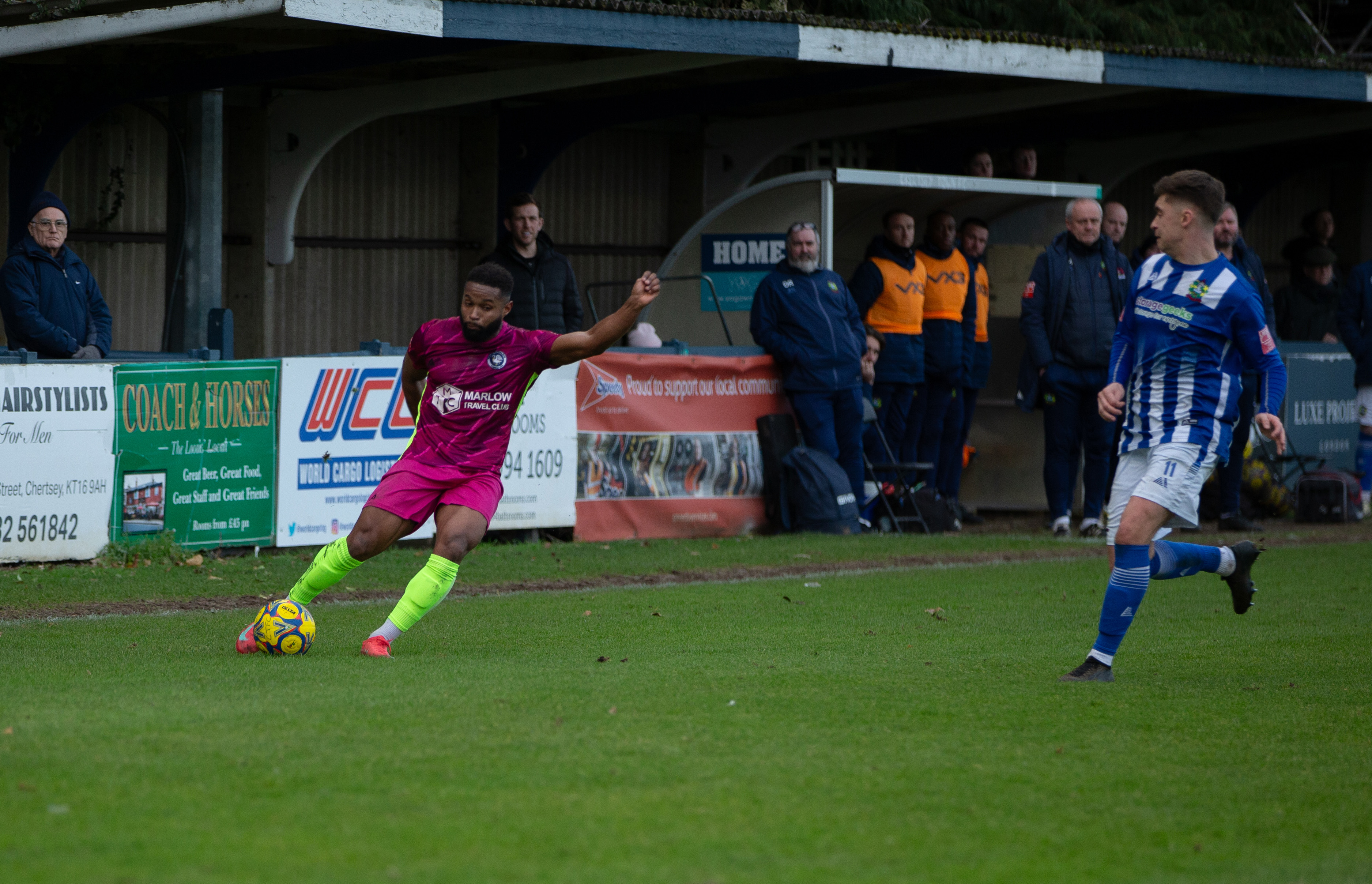 Chertsey Town vs Marlow FC — photo 23
